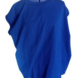 Jerzees Activewear blue  sleeveless pullover/ tee, L